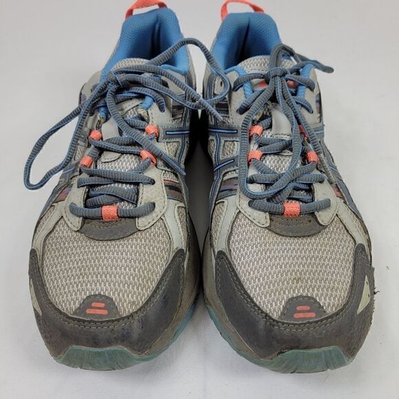 ASICS GEL-Venture 5 Trail Running Shoes Sneakers Gray blue T5N8N Womens 10 - Picture 4 of 8